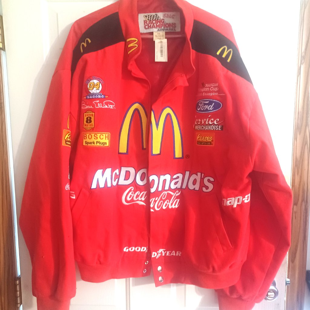 Bill Elliott Racing Jacket Vintage Xxl Dad Gift Rare Race Car Daytona Bill Elliott Racing Jacket Vintage Xxl Dad Gift Rare Race Car Daytona